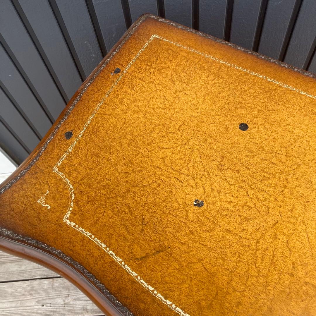 イタリアスタイル 木製コンソールテーブル コールキャビネット 電話台キャビネット