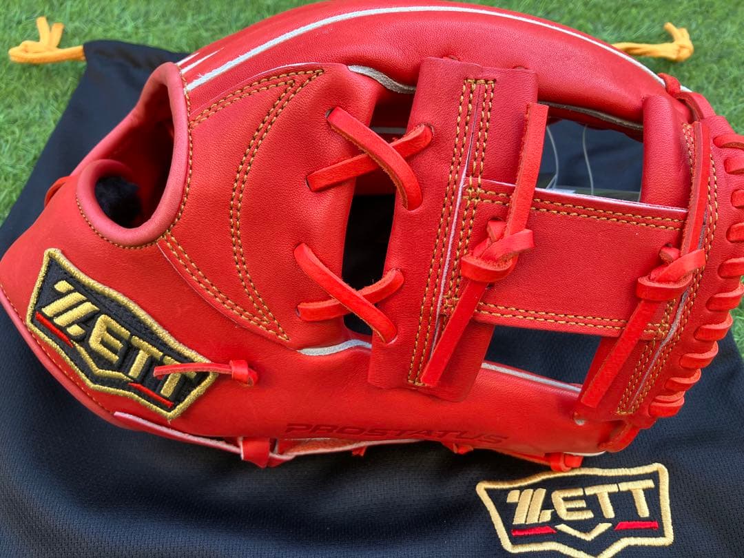 新品　プロステイタス　日本製　硬式　内野　サイズ4 ZETT グローブ