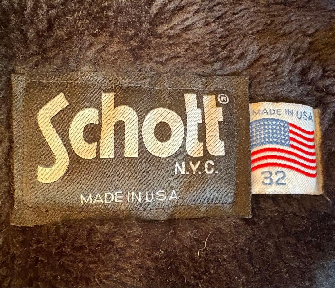 schott ショット シングルライダースジャケット641SPライナー付き