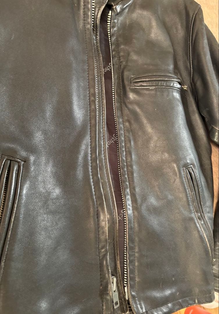 schott ショット シングルライダースジャケット641SPライナー付き