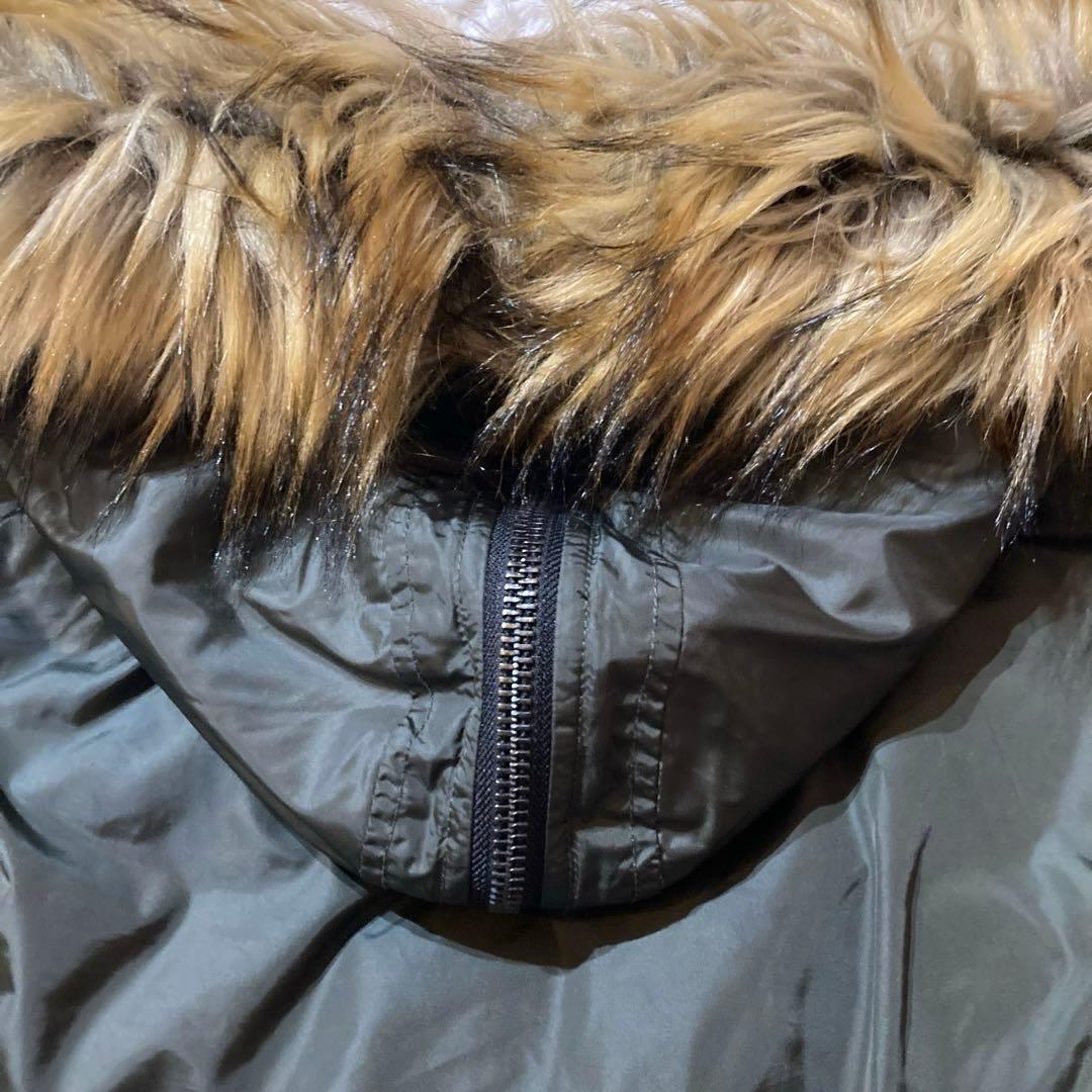 【良品】DIESEL N-2B フライトジャケット カーキ　大きめサイジング