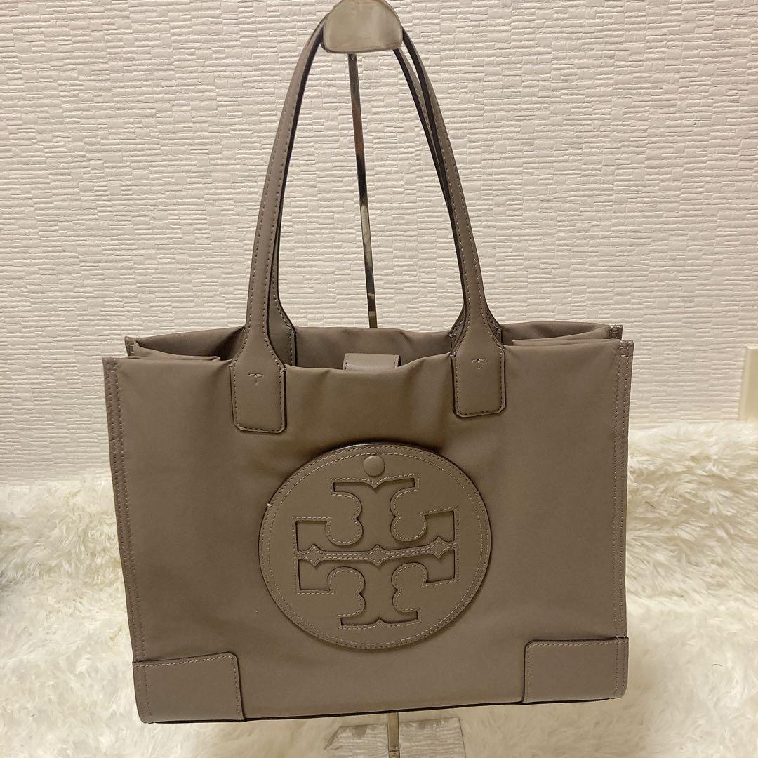 トリーバーチ トートバッグ TORY BURCH レディース グレー ベージュ