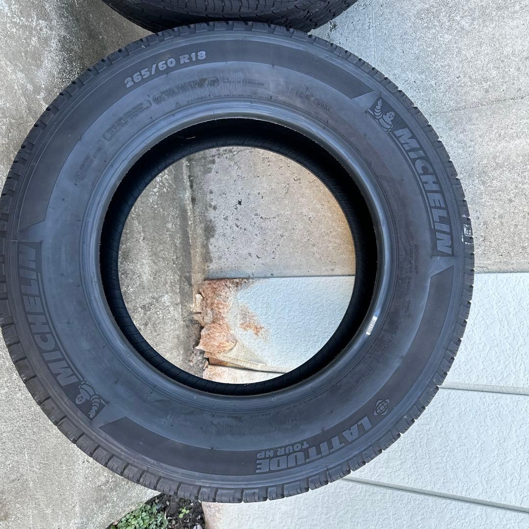 ミシュランタイヤ265/60/18