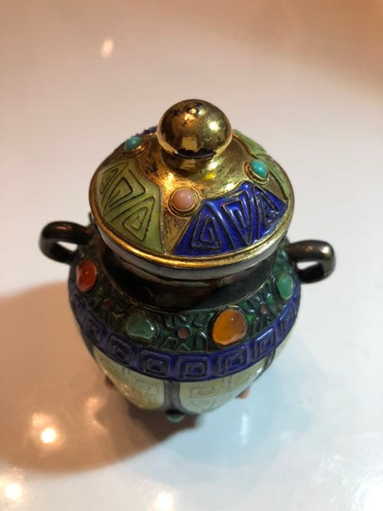 純金箔　トルコ製　壺