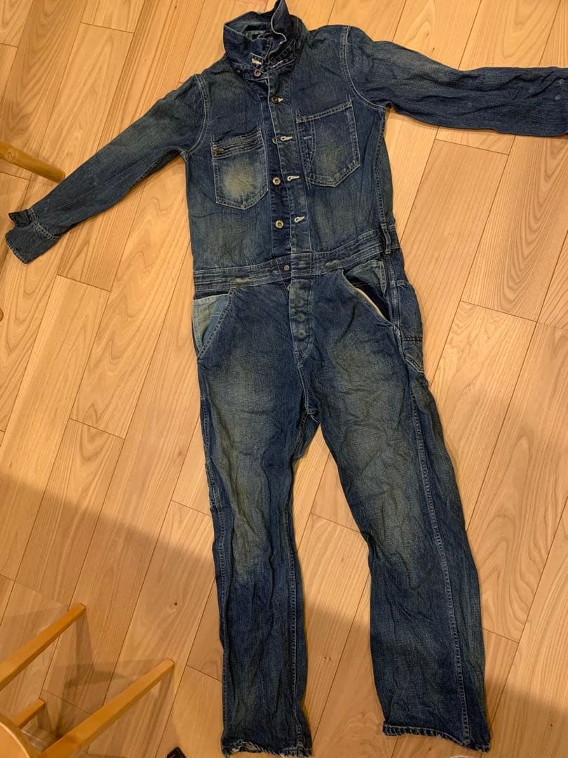 気まぐれxmas値下げ中⚠️ ジョンブル JOHNBULL つなぎ　オールインワン