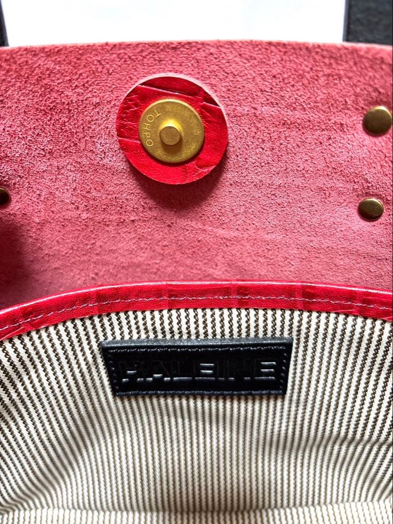 HALEINE バッグ メンズ 牛革 日本製 ミニバッグ 2WAY