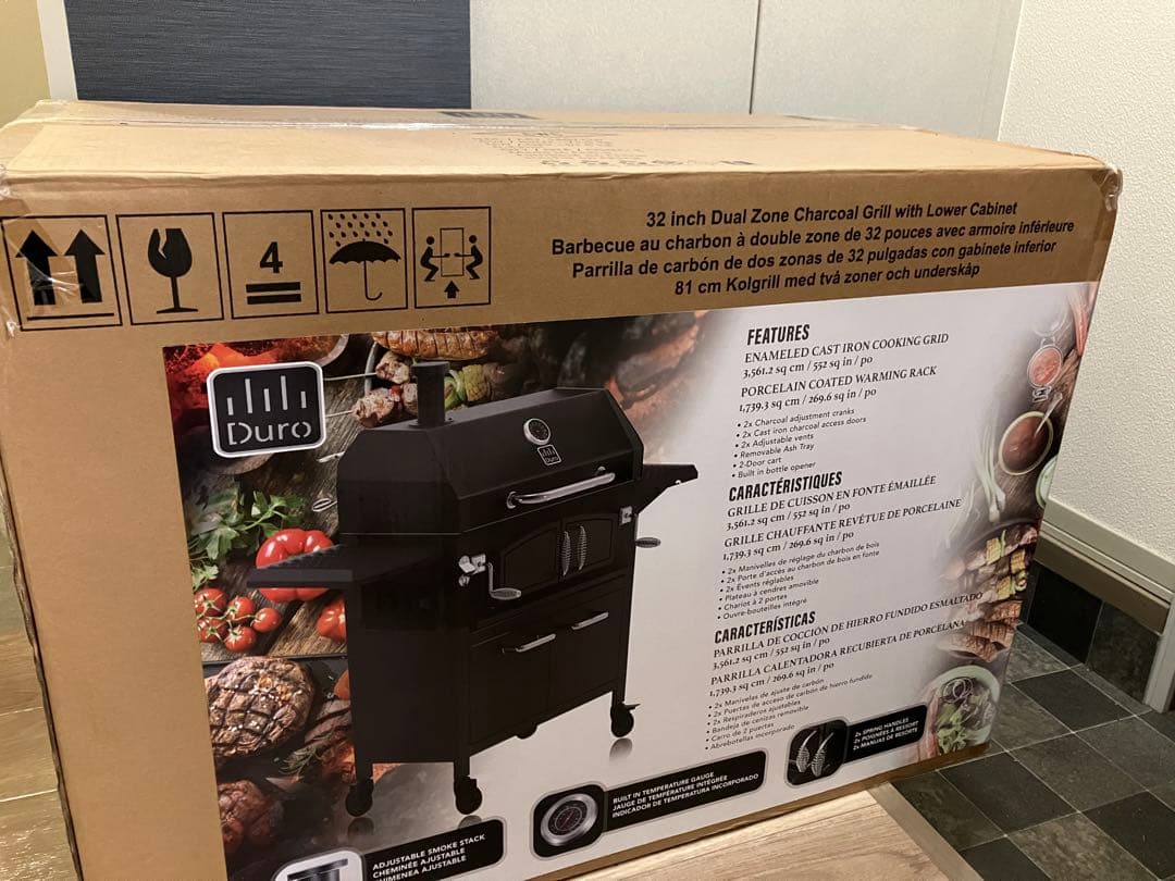 Duro 32インチ BBQグリル　新品