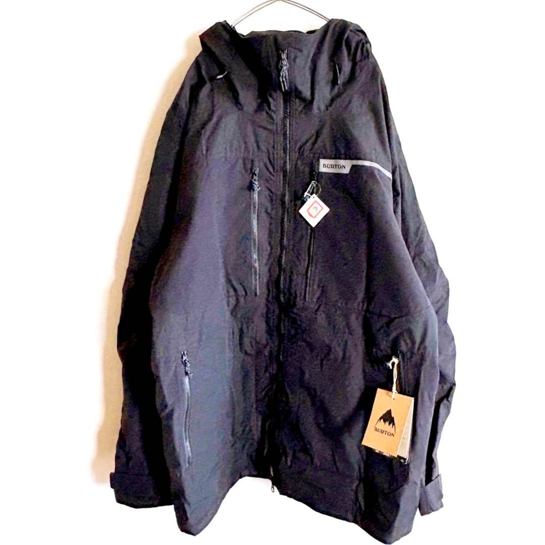 新品　スキー　スノーボード　スノボ　ジャケット　ブラック　黒　無地　メンズ　XL