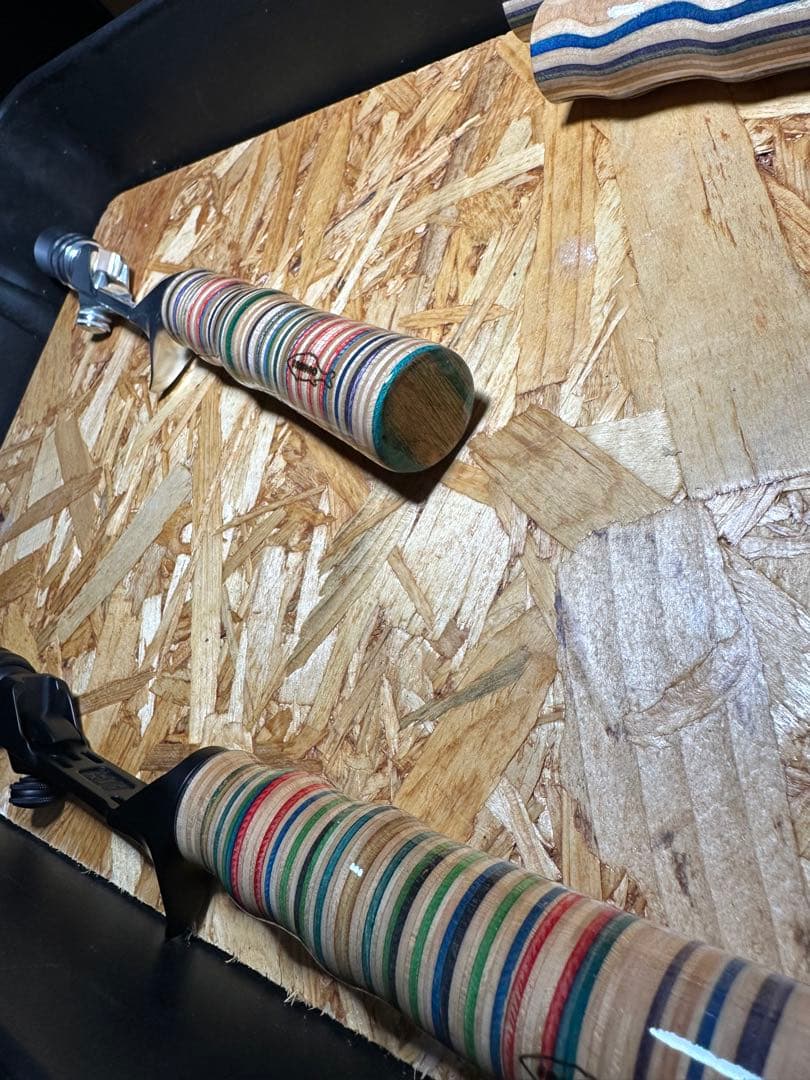 オフセットグリップスケートボードグリップ　トップウォーター 渓流　チャンピオン