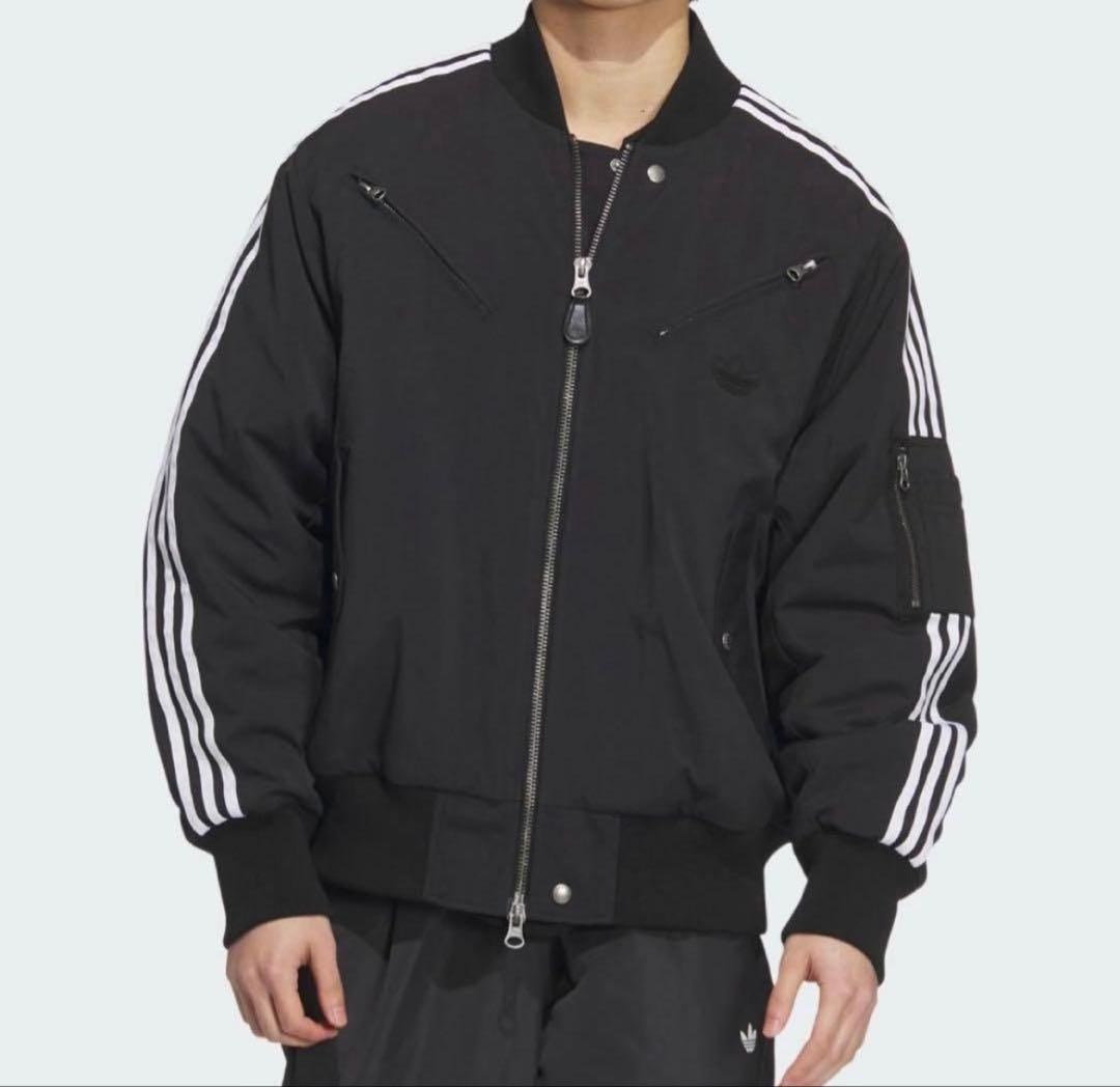 美品　adidas ma-1 XLサイズ　NEW PAD JKT ブルゾン