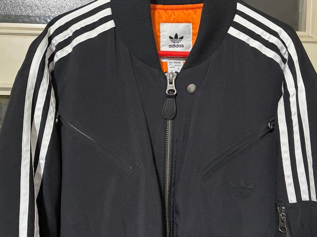 美品　adidas ma-1 XLサイズ　NEW PAD JKT ブルゾン