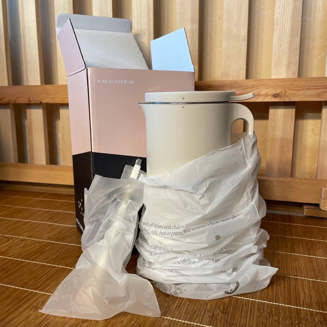 新品　recolte レコルト 自動調理ポット　ソイ＆スープブレンダー