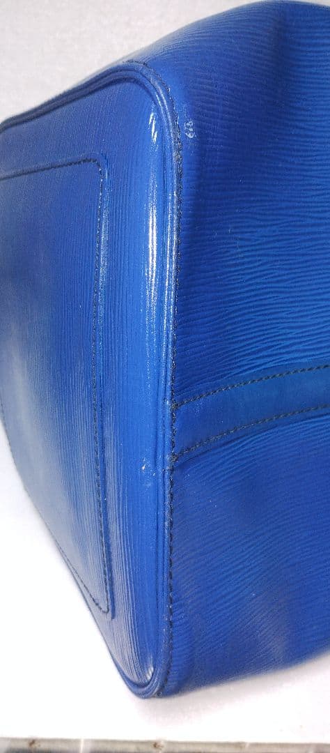 【美品】LOUIS VUITTON エピ　キーポル　50　ボストンバッグ　ブルー