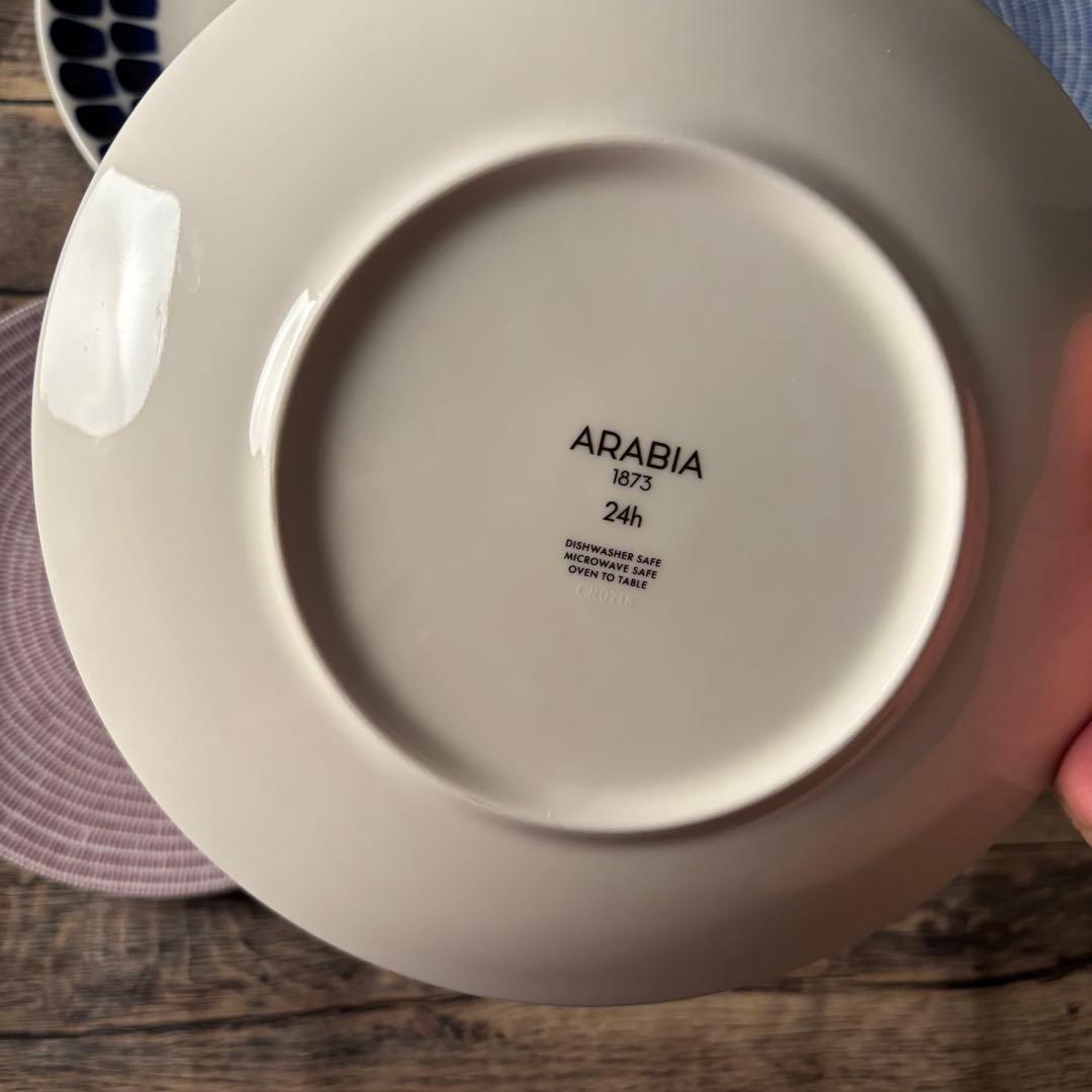 イッタラ　アラビア　21cmプレート4枚セット