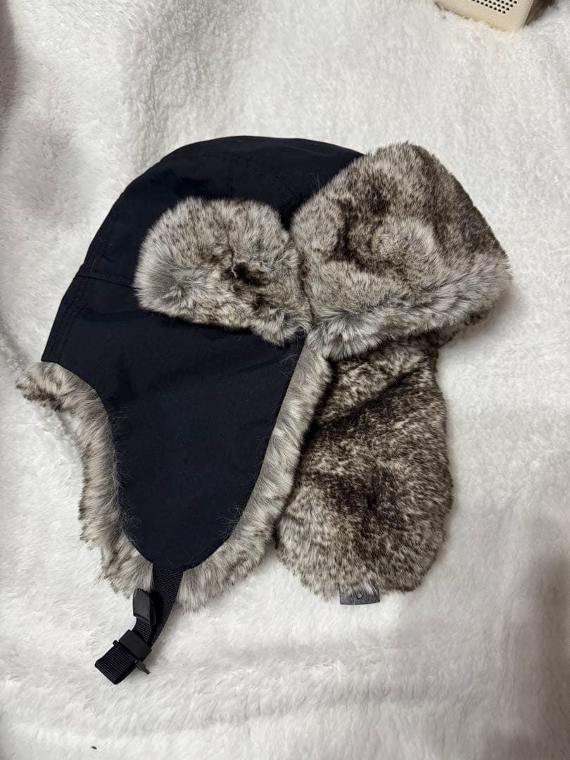 未使用に近い ノースフェイス インサレーションボンバーキャップ Mサイズ