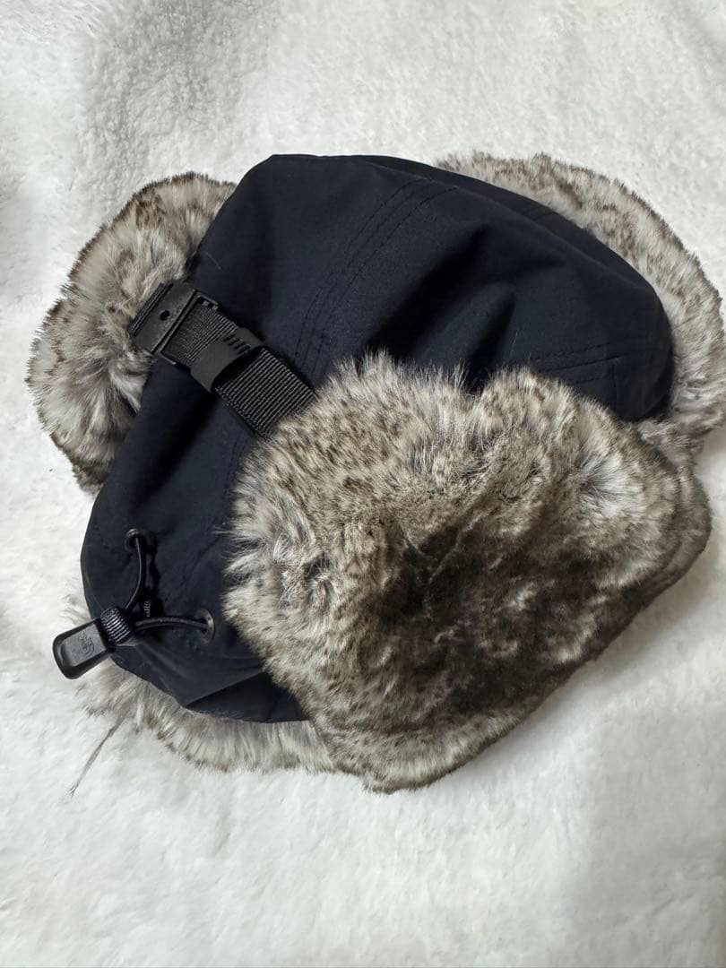 未使用に近い ノースフェイス インサレーションボンバーキャップ Mサイズ