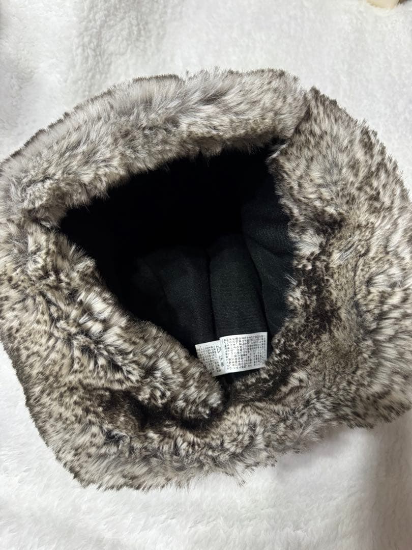 未使用に近い ノースフェイス インサレーションボンバーキャップ Mサイズ