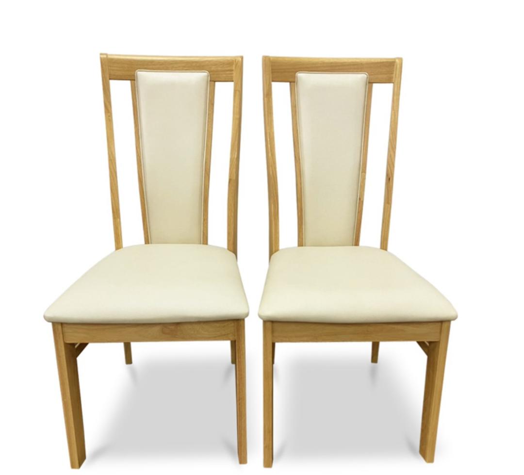 MBR DC HOK　4脚　ダイニングチェア　ナチュラル