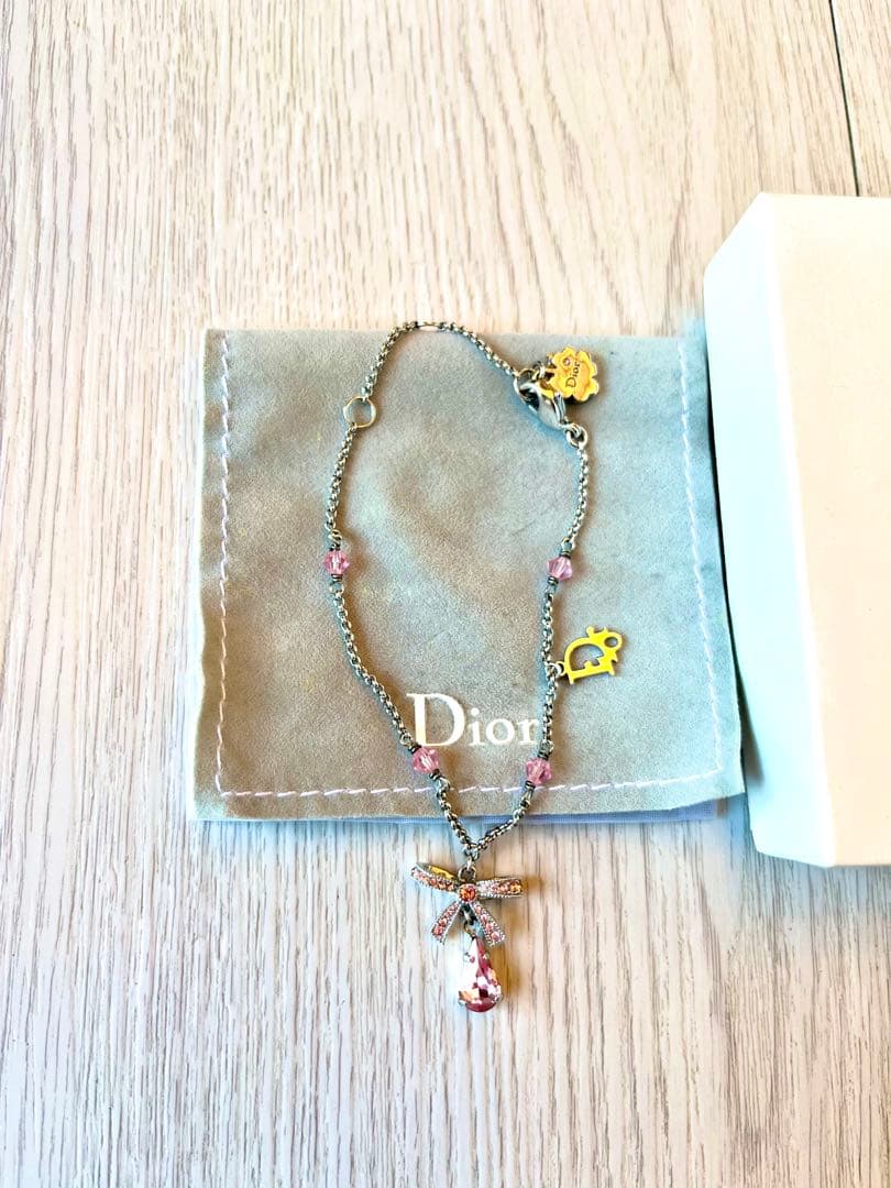 Dior リボンモチーフ ブレスレット 美品 希少 期間限定16日まで値下げ中！