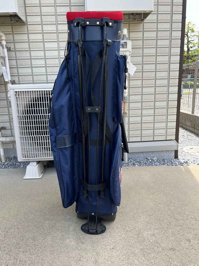 HALYRUID　スタンド式キャディーバック　ネイビー