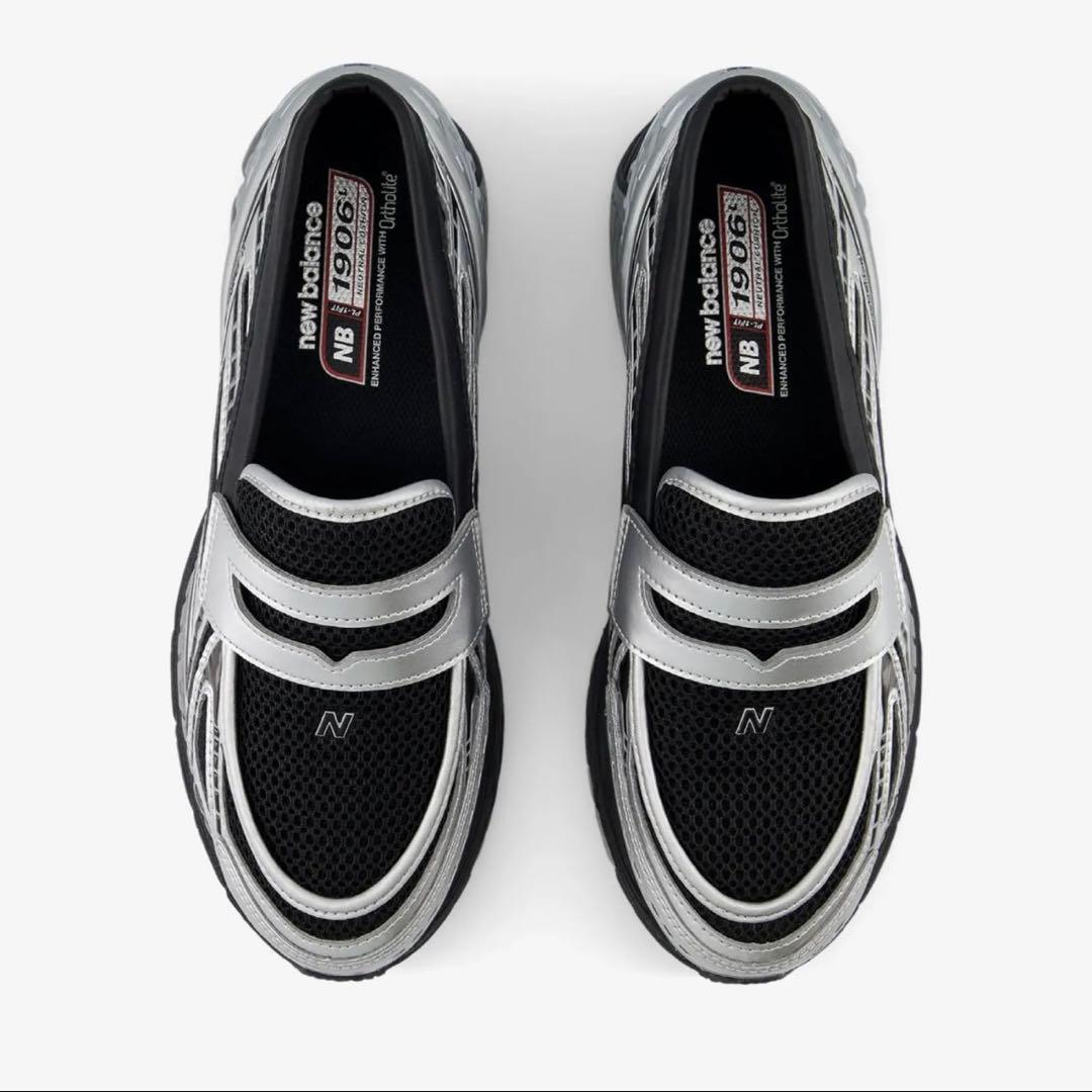 newbalance 1906loc 23.5 Black Silver値下げ中