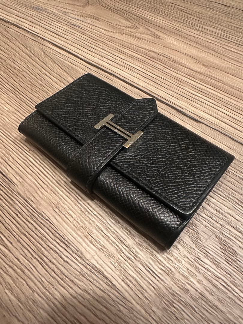 【限定値下げ】エルメス　ベアン　長財布　キーケース　セット　黒　美品