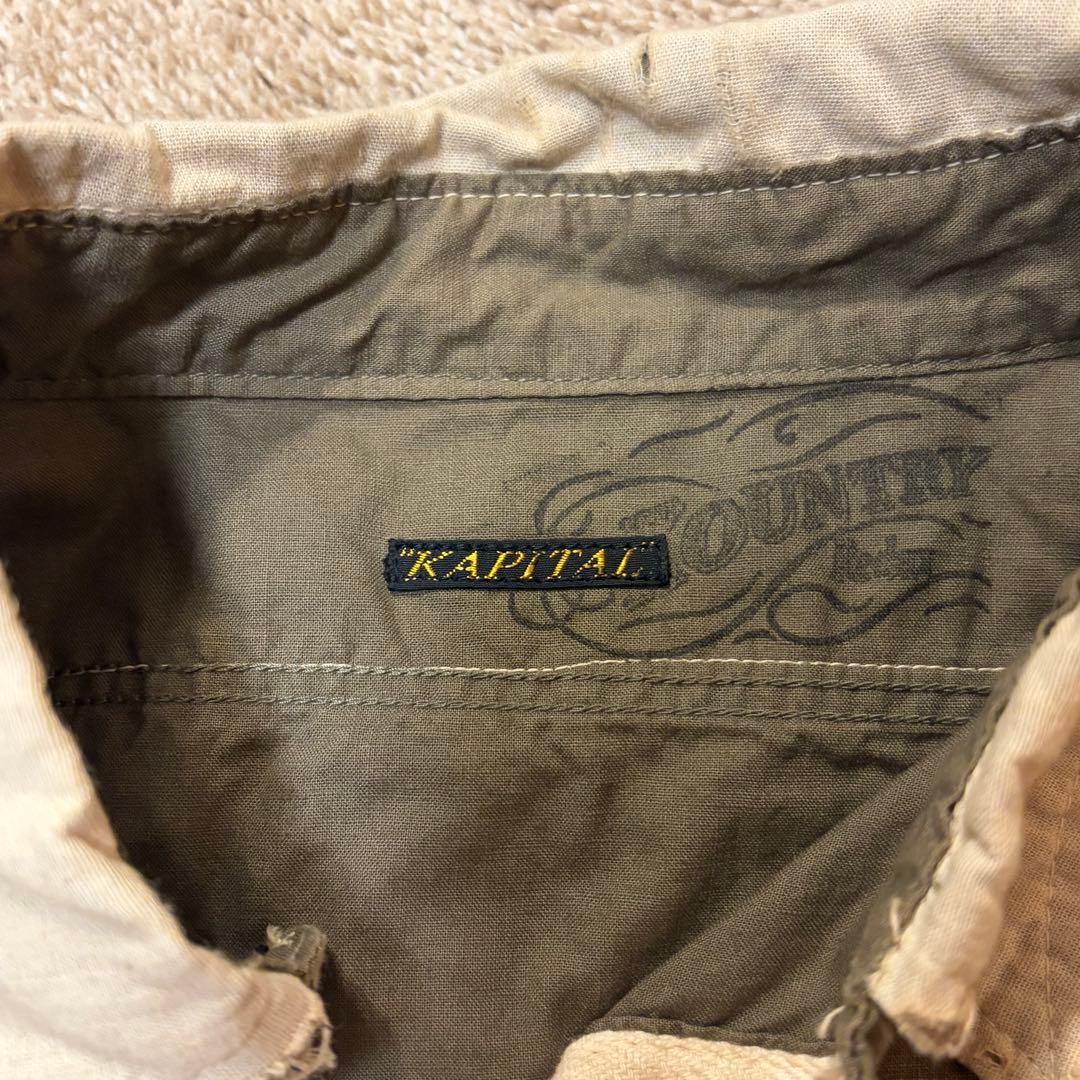 希少 KAPITAL KOUNTRY キャピタル カントリー シャツ M