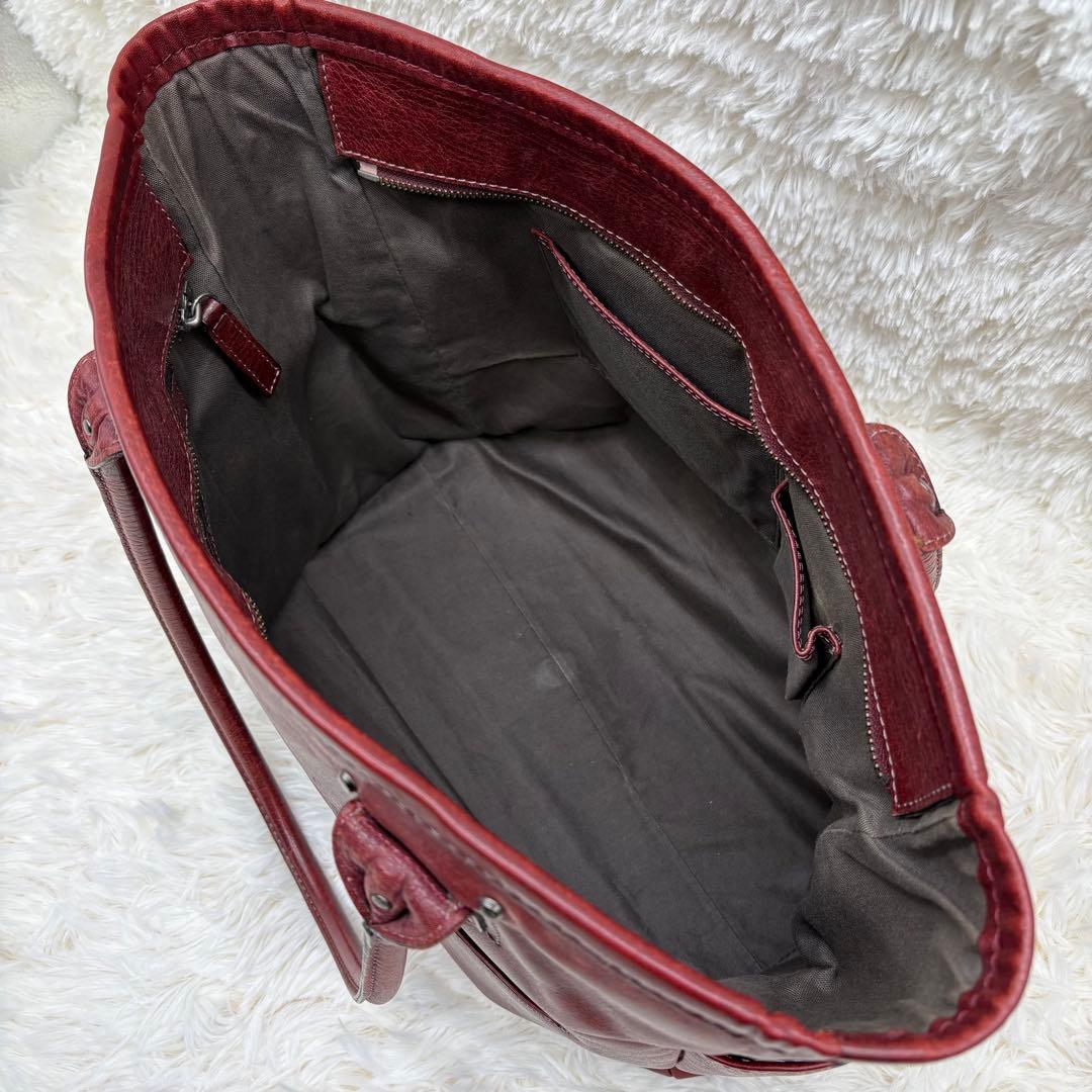 土屋鞄 セッション ビッグ トートバッグ 本革 ブラウン 肩掛け 通勤 A4