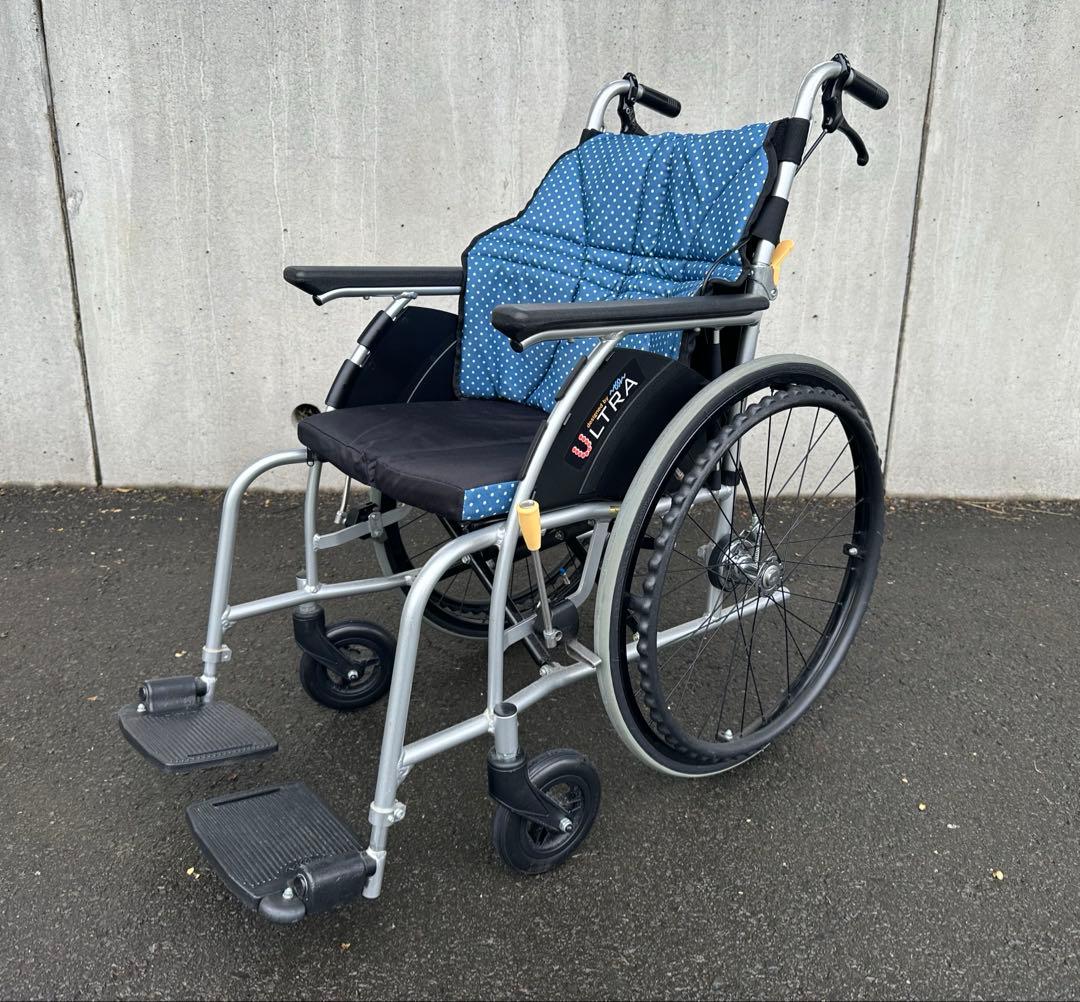 NISSIN 日進医療器 NA-U1 ウルトラシリーズ アルミ製 自走式車椅子