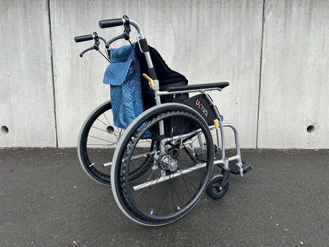 NISSIN 日進医療器 NA-U1 ウルトラシリーズ アルミ製 自走式車椅子