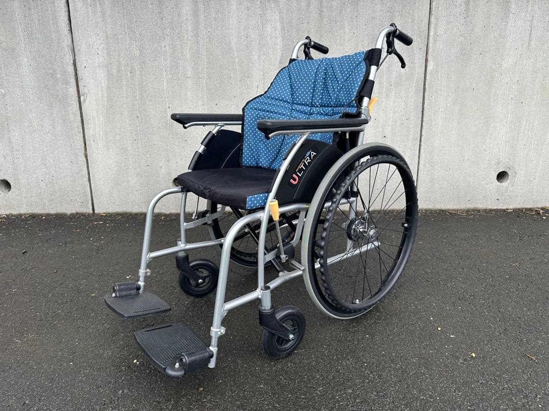 NISSIN 日進医療器 NA-U1 ウルトラシリーズ アルミ製 自走式車椅子