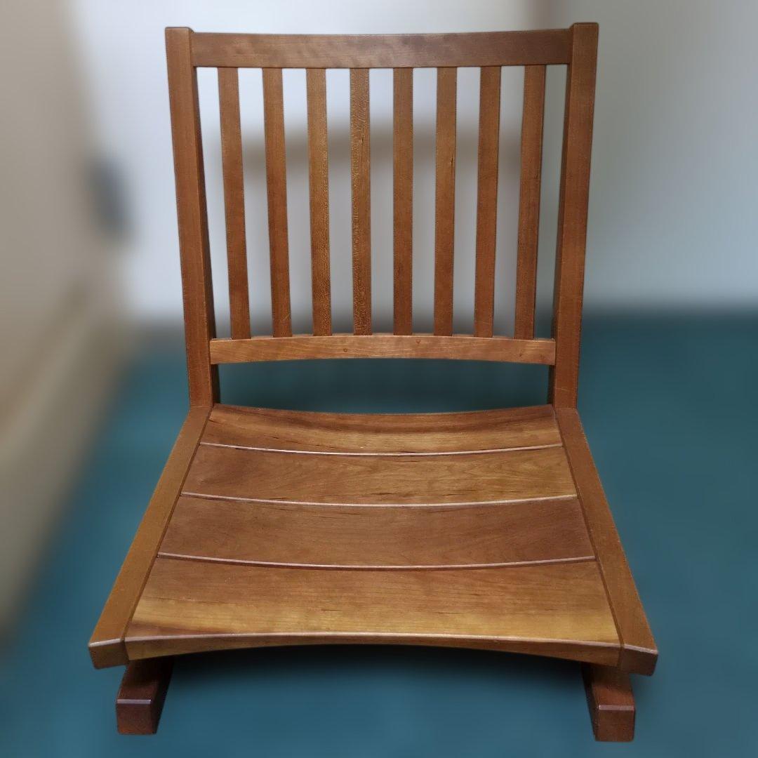 ウッドユーライクカンパニー チェリー 座椅子① ヴィンテージ レトロ オールド