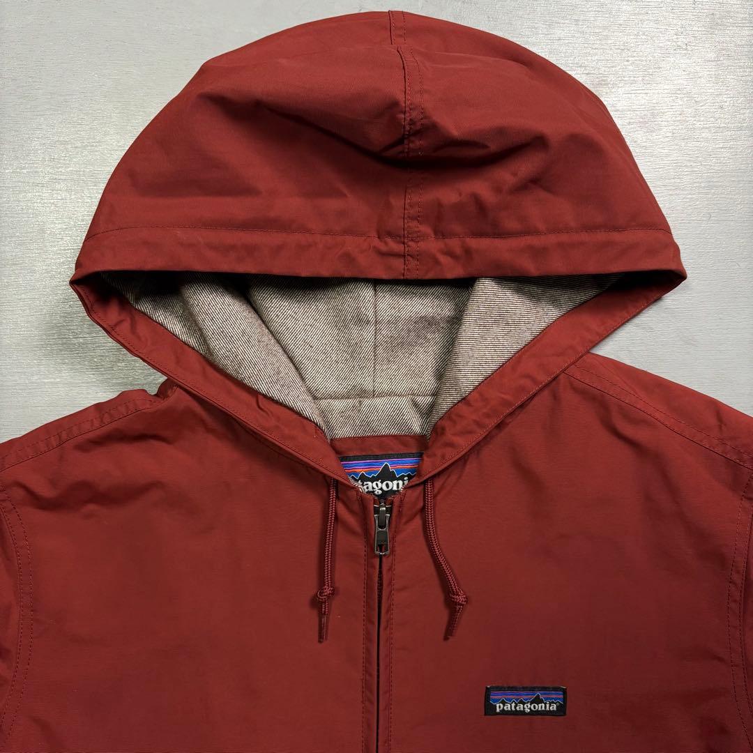 patagonia ラインドバギーズジャケット　エンジ　ボルドー　赤　M