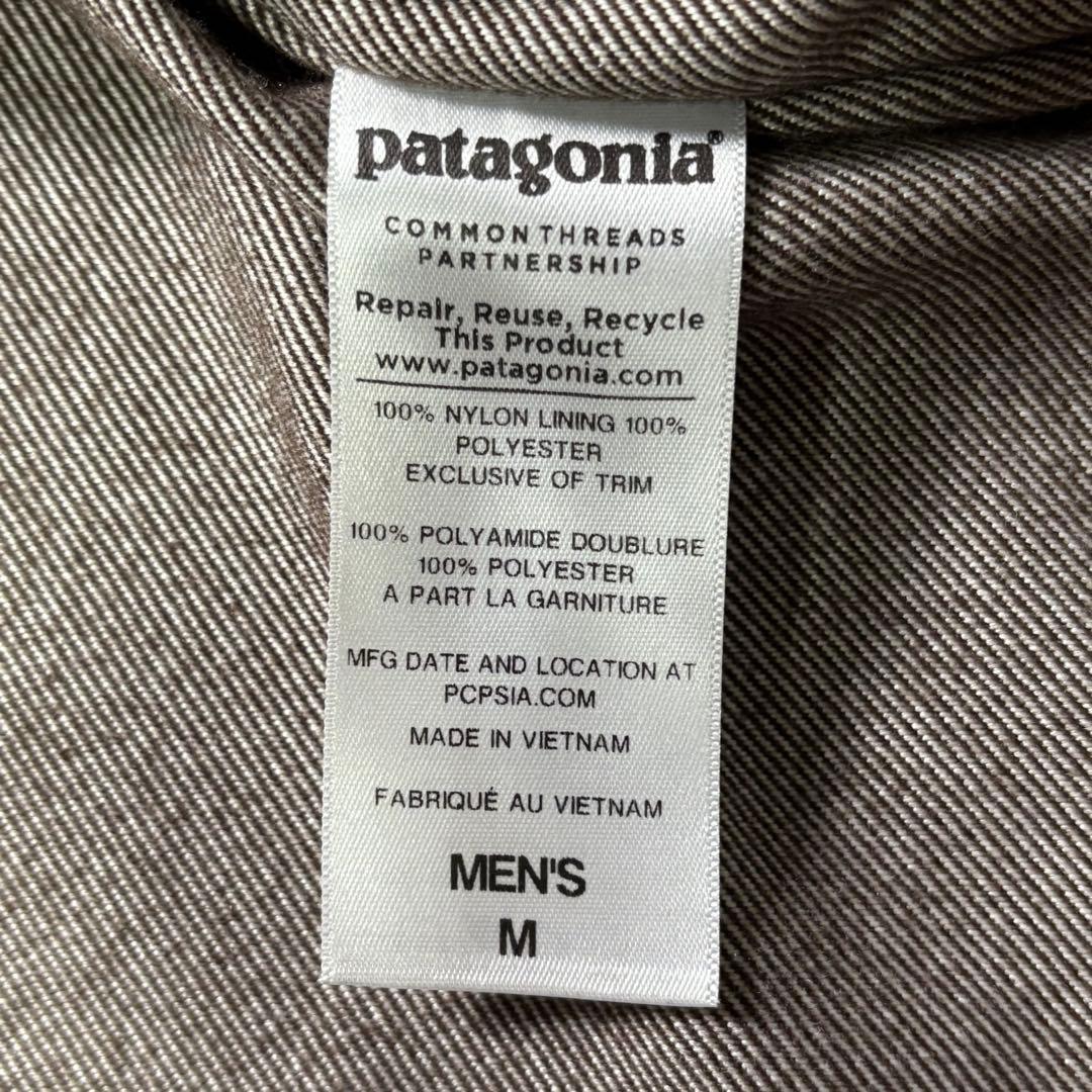 patagonia ラインドバギーズジャケット　エンジ　ボルドー　赤　M