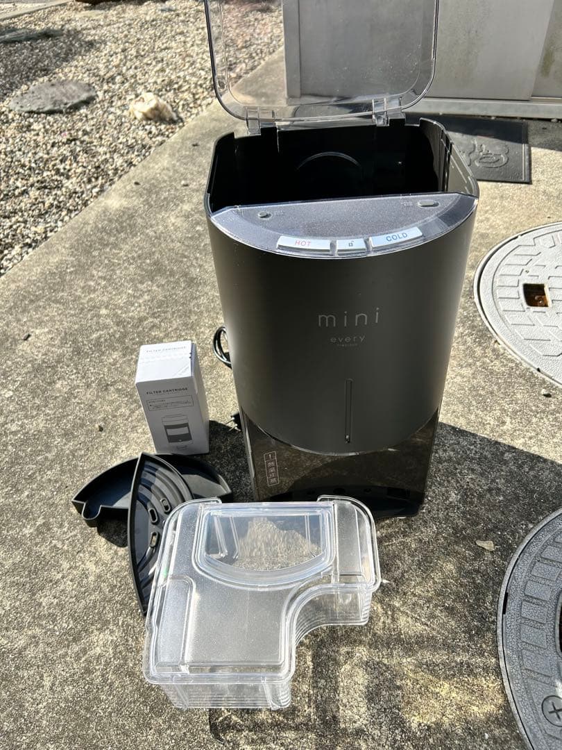 mini every 浄水器 ブラック