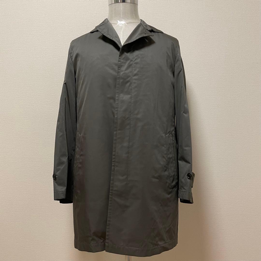 定価約5.5万　タグ付き　allegri ステンカラーコート　ライナー付　比翼