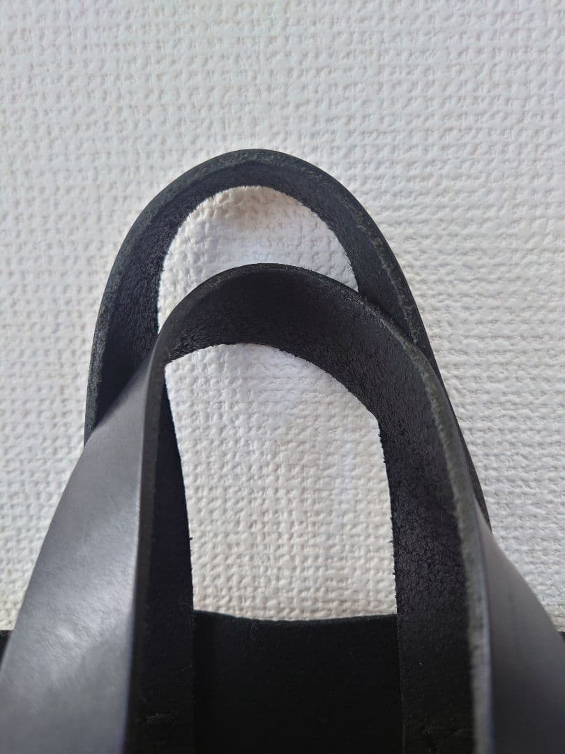 Hender Scheme 黒 レザー トートバッグ