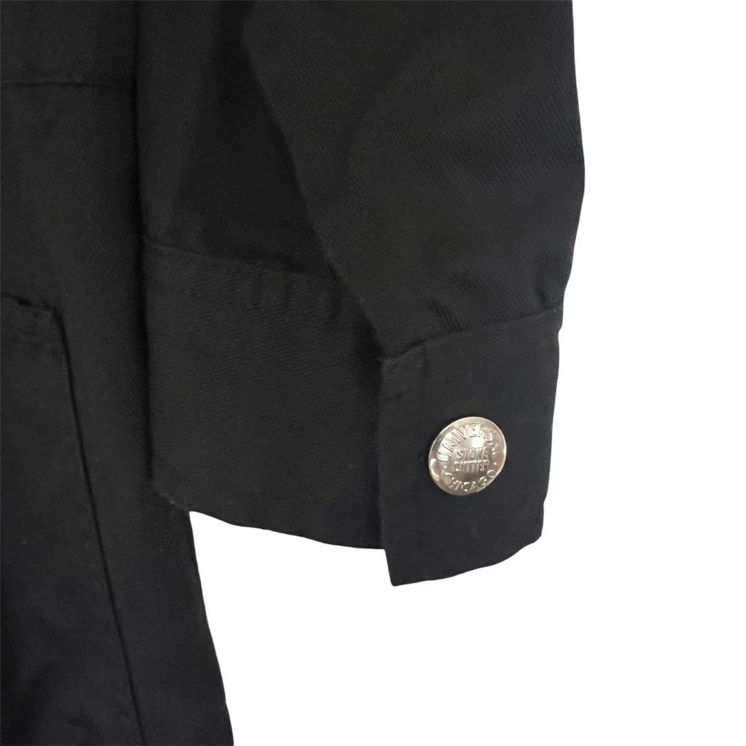 SHIPS別注 UNIVERSAL OVERALL ジャンプスーツ 黒 ブラック