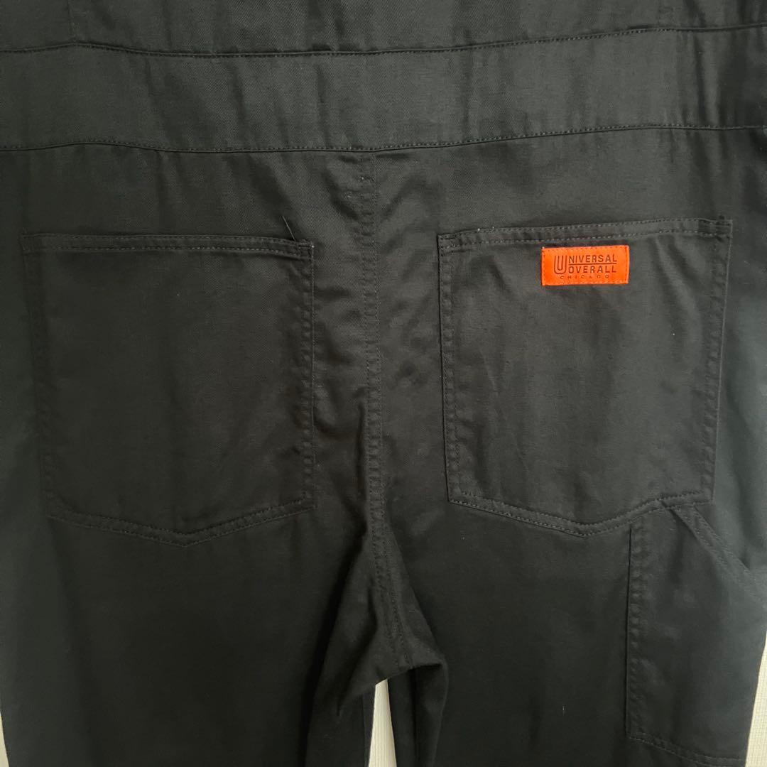 SHIPS別注 UNIVERSAL OVERALL ジャンプスーツ 黒 ブラック