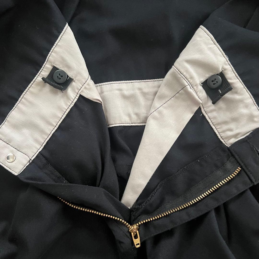 SHIPS別注 UNIVERSAL OVERALL ジャンプスーツ 黒 ブラック