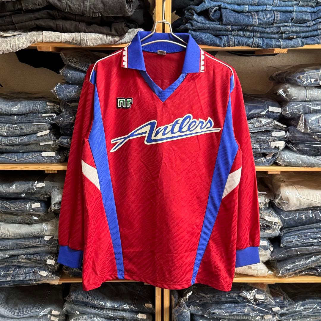ennerre 90s 日本製 1992 鹿島アントラーズ 長袖 ユニフォーム
