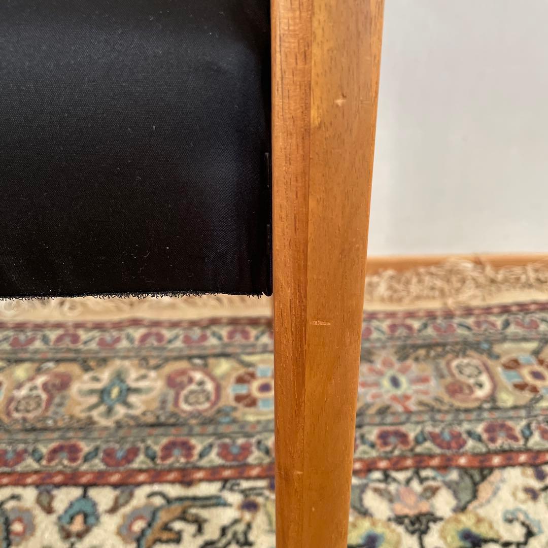 ③EDDA エッダ　ダイニングチェア　朝日木工加工　無垢材　1脚