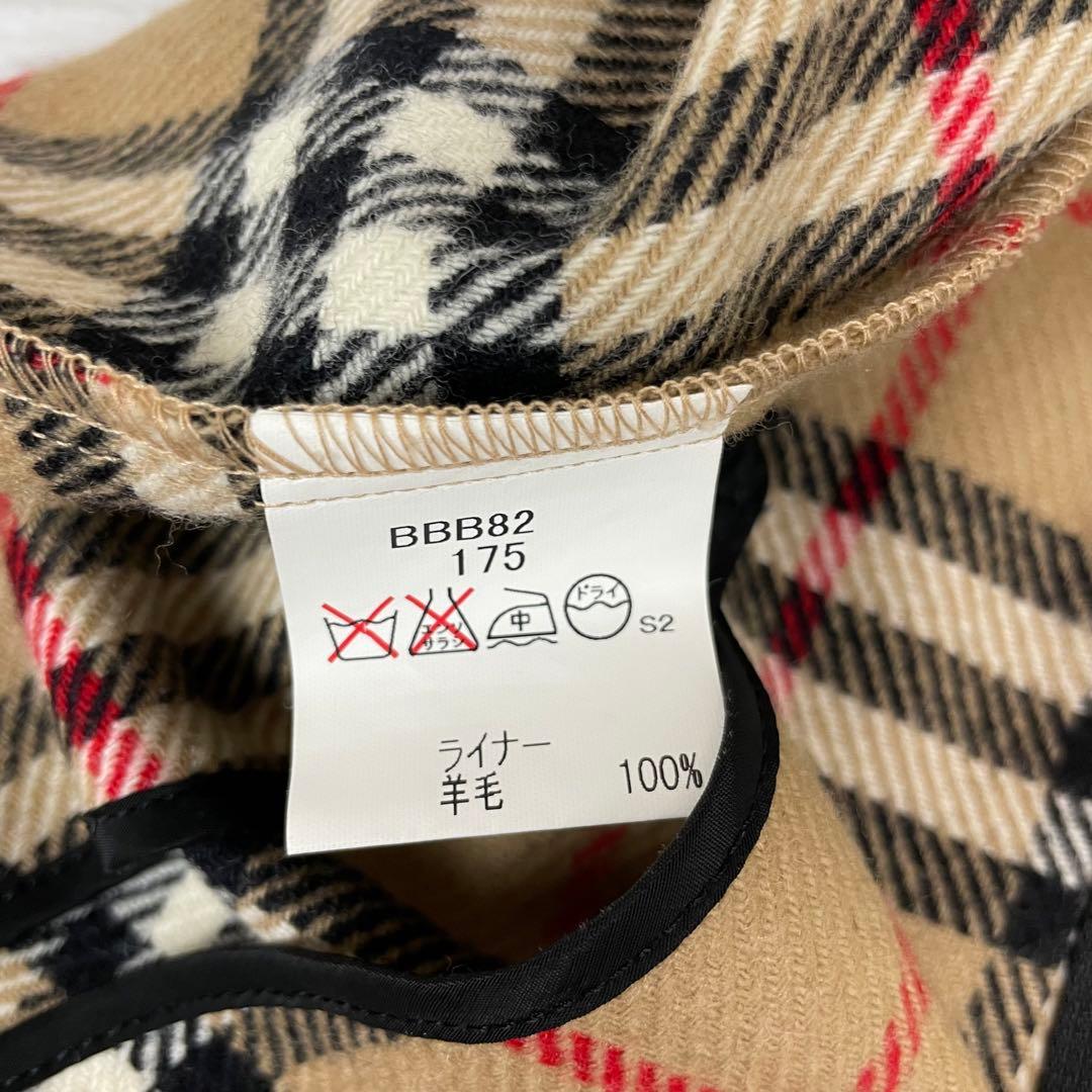 美品✨バーバリーロンドン✨トレンチコート✨2XL✨マキシ丈✨メガチェック✨黒