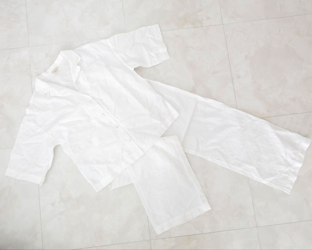 HANRO ハンロ　シャツ　ロングパンツ　セットアップ