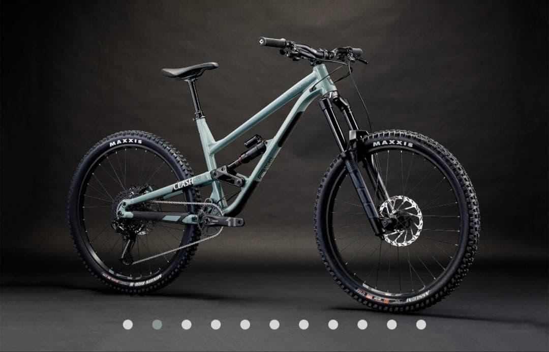 【新品同様】COMMENCAL CLASH RIDE 2025 パイライトグレー