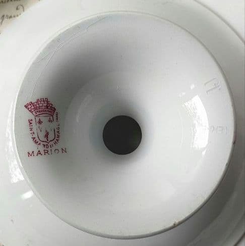 希少　美品　サンタマン　MARION 　コンポティエ　フランスアンティーク