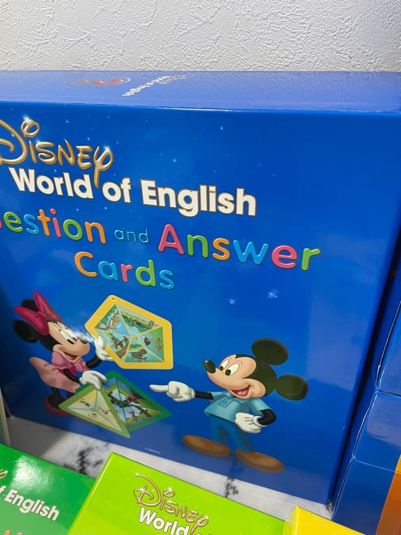DWE ディズニー英語システム　トークアロング　Q&Aカードセット 623