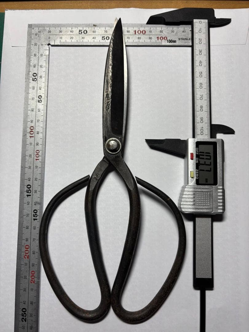 ローカル版シリーズ 「たつみや」刃渡：3寸.5分　植木鋏　未使用品