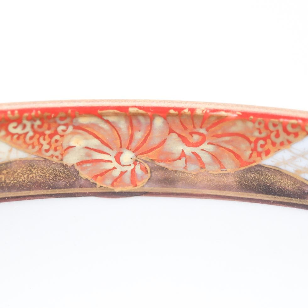 九谷焼 祭り風俗図 鉢 明治-大正