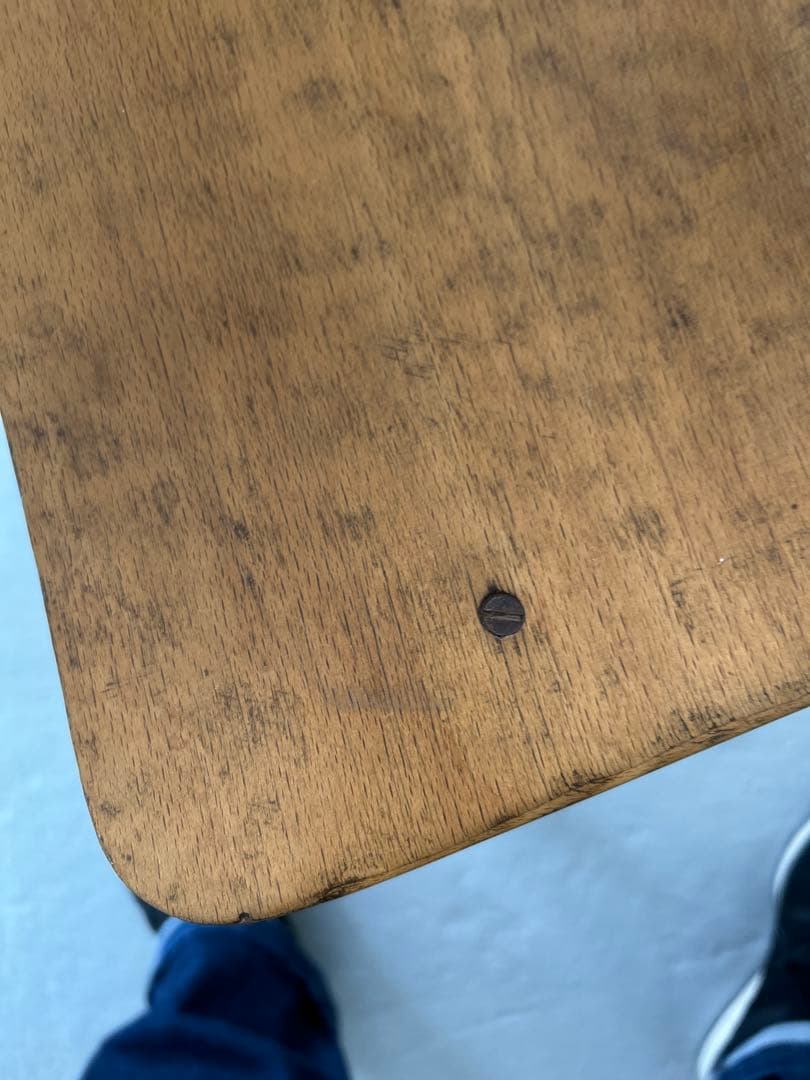 ビンテージ　フランス　1940年代　❶ スチールパイプ　チェア